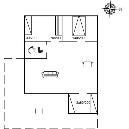 別荘 Bridgette - 100m From The Sea By Interhome